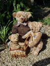 Family Bear: Rubybear, Honeybear and Uurke